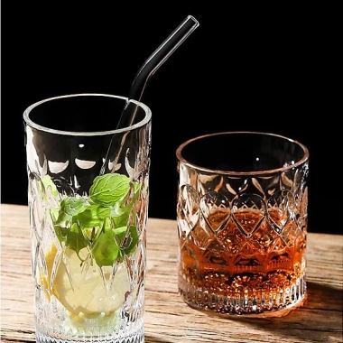 Ly Whiskey Rock thủy tinh 2 size - Thiết kế sang trọng, giá ưu đãi 21.000 VND - HỒNG LỘC STORE