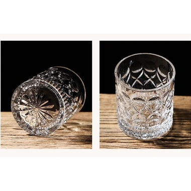 Ly Whiskey Rock thủy tinh 2 size - Thiết kế sang trọng, giá ưu đãi 21.000 VND - HỒNG LỘC STORE