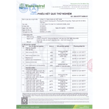 Ly xay sinh tố cầm tay DAEWOO DWBL-3.424 - Xay nhanh trái cây, giá 439.000₫