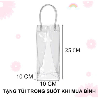 Ly/Bình/Cốc Giữ Nhiệt Highland 600ml In Hình, Kèm Ống Hút & Cọ Vệ Sinh, Giá 220k