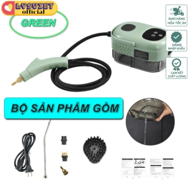 LysVN Máy Làm Sạch Hơi Nước Áp Suất Cao 2.500W Portable Steam Cleaner Di động, Giá 2.628.186 VND 9