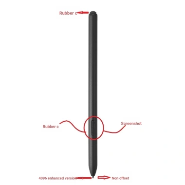 LZXR cảm biến áp suất không khí cho Boox NoteX X2 Note5, Nova5 Nova3 - bút cảm ứng, giảm còn 281.600₫ 4