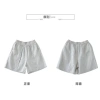 M-3XL 2.023 Quần Short Nữ Cotton Retro Xếp Ly Co Giãn Eo Hậu Cung Vải Lanh Mùa Hè 4