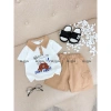 M28 Set Bộ Cotton Bé Trai In Hình Gấu 8-28kg - Thoáng Mát Giá Ưu Đãi 119k 3