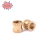 M3 200 chiếc 4 đai ốc đồng chèn nhúng knurl - Giá ưu đãi 49.500đ 5