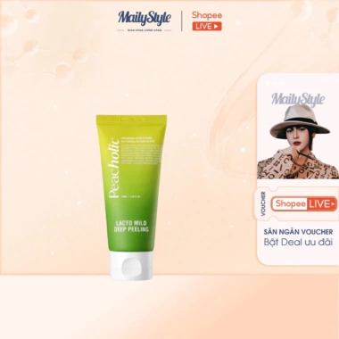 M40 Tẩy Da Chết Lợi Khuẩn Men Bí Đỏ Peacholic 100ml Dành Cho Da Mặt Giá 240.000đ