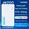 M700 Roosee Bộ Phát Wifi 4G Cầm Tay Nhỏ Gọn, Tốc Độ Cao, Không Cần SIM - 499k