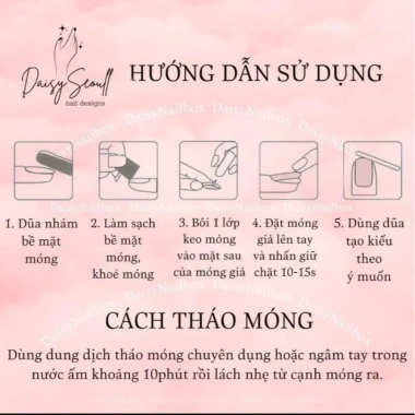 MÃ 720 NAILS BOX MÀU TRẮNG NHẸ NHÀNG - 720 miếng, tiện lợi, giá chỉ 34.900 VNĐ 6