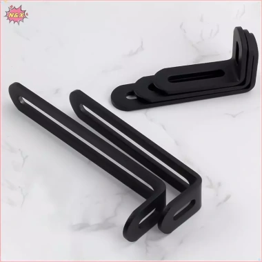 Mã góc thép không gỉ điều chỉnh 90° - Đầu nối kệ chữ L cố định, giá chỉ 43.340₫ 7