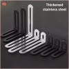 Mã góc thép không gỉ điều chỉnh 90° - Đầu nối kệ chữ L cố định, giá chỉ 43.340₫ 8