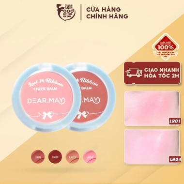 Má Hồng Dearmay Lost Ribbon Cheek Balm 4g - Kem Thuần Chay Dưỡng ẩm, Tăng Độ Đỏ, Giá 142.000₫ Má Hồng Dearmay Lost Ribbon Cheek Balm 4g - Kem Thuần Chay Dưỡng ẩm, Tăng Độ Đỏ, Giá 142.000₫
