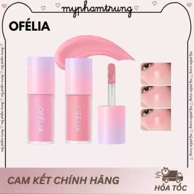 Má Hồng Kem OFÉLIA Lolli Liquid Blush 4.6g - Màu Tự Nhiên, Lỏng Mịn, Giá Giảm 213.200 VND