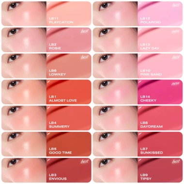 Má Hồng Kem OFÉLIA Lolli Liquid Blush 4.6g - Màu Tự Nhiên, Lỏng Mịn, Giá Giảm 213.200 VND