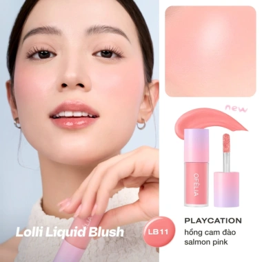 Má Hồng Kem OFÉLIA Lolli Liquid Blush 4.6g - Màu Tự Nhiên, Lỏng Mịn, Giá Giảm 213.200 VND 8 Má Hồng Kem OFÉLIA Lolli Liquid Blush 4.6g - Màu Tự Nhiên, Lỏng Mịn, Giá Giảm 213.200 VND 8