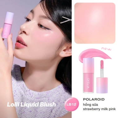 Má Hồng Kem OFÉLIA Lolli Liquid Blush 4.6g - Màu Tự Nhiên, Lỏng Mịn, Giá Giảm 213.200 VND 9 Má Hồng Kem OFÉLIA Lolli Liquid Blush 4.6g - Màu Tự Nhiên, Lỏng Mịn, Giá Giảm 213.200 VND 9