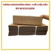 Mã Mới 40x11x11cm Combo 50 Thùng Carton 3 Lớp 2 Mặt Nâu – Vận Chuyển Dễ Dàng, Giá 58.000đ