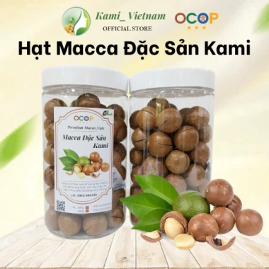 Macca Đặc Sản Kami - Hàng Xuất Khẩu Thơm Ngon Bùi Ngậy, Giá Chỉ 150.000 VNĐ