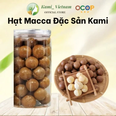 Macca Đặc Sản Kami - Hàng Xuất Khẩu Thơm Ngon Bùi Ngậy, Giá Chỉ 150.000 VNĐ