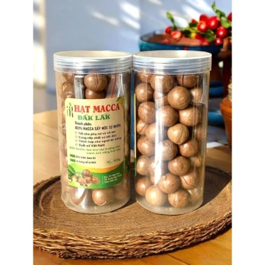 Macca Đak Lak Sấy Lạnh 1kg (2 túi/hũ) - Hạt dinh dưỡng Kim Anh Nuts, Giá ưu đãi 260.000₫