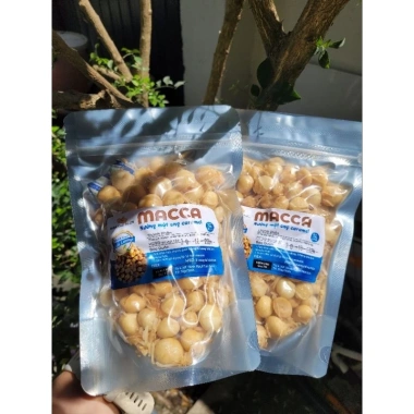 Macca nhân nướng mật ong caramel dừa khô 250g Túi zip hoặc Hũ PET giảm giá 182.000₫ 3