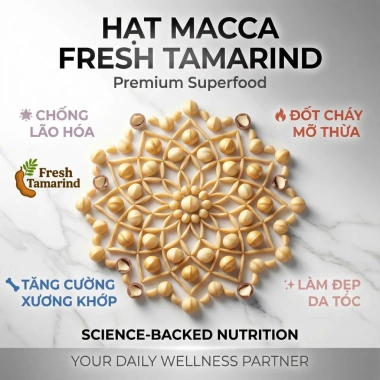 Macca Nứt Vỏ Tự Nhiên Fresh Tamarind 500g - Giá chỉ 140.000đ, giảm ngay 4