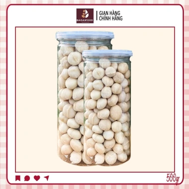 Macca Tách Vỏ 500g Hạt To Nhân Sáng Đóng Gói Kín - Ăn Vặt Ngon, Giá Ưu Đãi 195k 3
