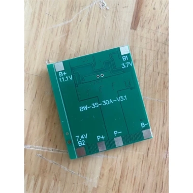 Mạch BMS 3S 12.6V 30A Full Linh Kiện - Sạc/Xả, Cân Bằng Cell Pin Lithium, Giá 52.500₫ 3 Mạch BMS 3S 12.6V 30A Full Linh Kiện - Sạc/Xả, Cân Bằng Cell Pin Lithium, Giá 52.500₫ 3