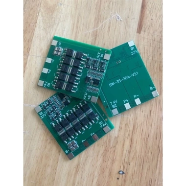 Mạch BMS 3S 12.6V 30A Full Linh Kiện - Sạc/Xả, Cân Bằng Cell Pin Lithium, Giá 52.500₫