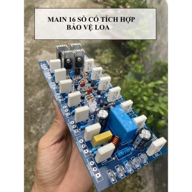 Mạch công suất 16 sò tích hợp bảo vệ loa - Độ bền cao, ổn định, giá ưu đãi 324.967đ
