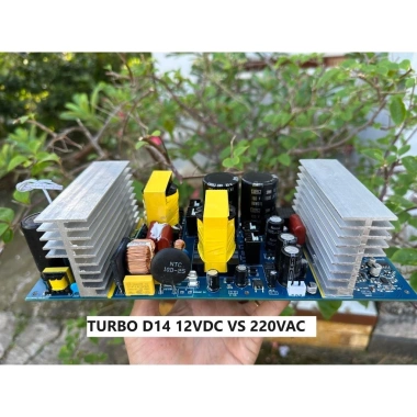 Mạch công suất liền nguồn 12V/220V 1.400W - Tiết kiệm, giá chỉ 2.18 triệu