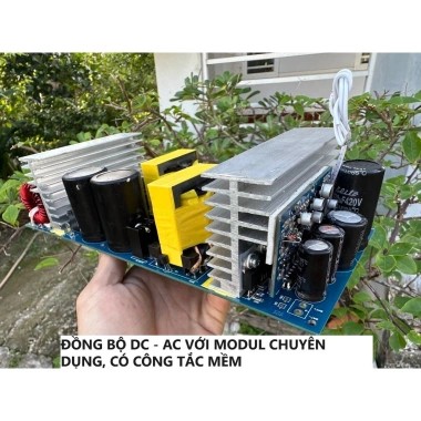 Mạch công suất liền nguồn 12V/220V 1.400W - Tiết kiệm, giá chỉ 2.18 triệu