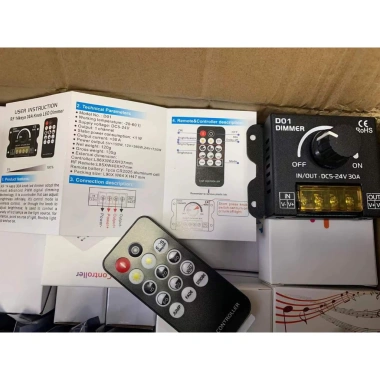 Mạch điều khiển LED neon cuộn Dimmer Nhấp nháy có giắc 5.521 - Giá chỉ 50.000đ