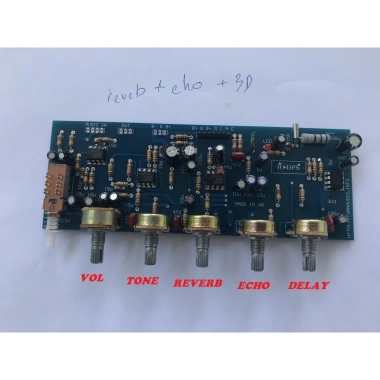 Mạch Echo Reverb cho Ampli Loa Kéo - Hiệu Ứng Âm Thanh Sâu, Giá Ưu Đãi 582.632₫