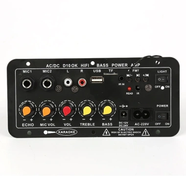 Mạch loa D10 Bluetooth 5.0 120W karaoke đa điện áp 12V/24V/220V, tặng đầy đủ phụ kiện, giá chỉ 50.000₫ 2