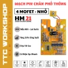 Mạch pin 5s 21V 18.650 - LED mới, hỗ trợ 5‑20 cell, chân pin chuẩn, chịu tải cao, giá ưu đãi 59.340₫