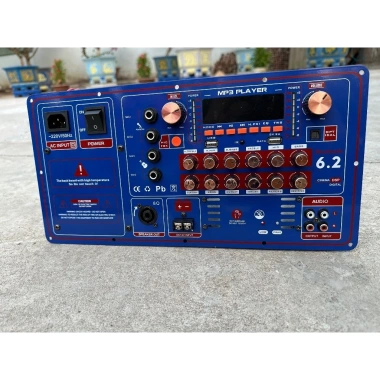 Mạch Pre Loa Kéo Nhôm 3 Cấp Chống Hú – Dài, Echo và Reverb DSP, Âm Thanh Sắc Nét
