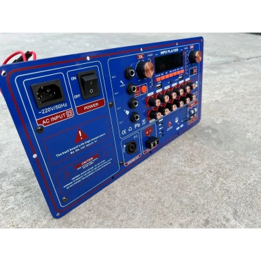 Mạch Pre Loa Kéo Nhôm 3 Cấp Chống Hú – Dài, Echo và Reverb DSP, Âm Thanh Sắc Nét