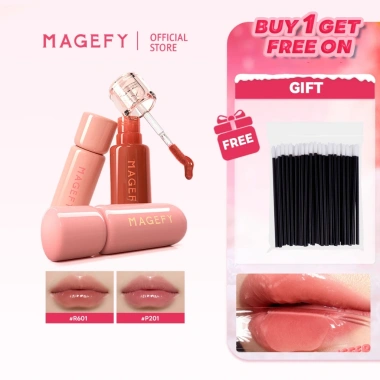 MAGEFY Son bóng dạng gương L02 Không bết dính, lâu trôi, không lem, giá 104.000đ