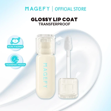 MAGEFY Son Bóng Trong Suốt Transfer-Proof Hiệu Ứng Gương 3D Căng Mọng - 93.000₫