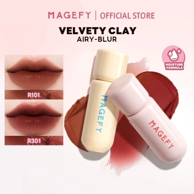 MAGEFY Son Kem Chống Nước Không Dính Cốc Khóa Màu 24h Không Khô Môi L04 69.000đ