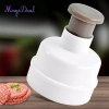 Magideal Hamburger Patty Maker Đáy Phẳng Chống Dính Dễ Làm Bít Tết, Đập Thịt BBQ 8