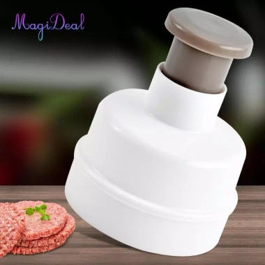 Magideal Hamburger Patty Maker Đáy Phẳng Chống Dính Dễ Làm Bít Tết, Đập Thịt BBQ