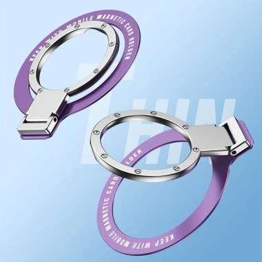 Magsafe 2in1 Magnetic Ring Giá đỡ gấp xoay đa năng cho điện thoại, nam châm mạnh, giảm giá 17%