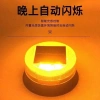 Mái cảnh báo đèn đỗ xe năng lượng mặt trời: Đèn nhấp nháy ban đêm, rào chắn mạnh, tiết kiệm điện 5