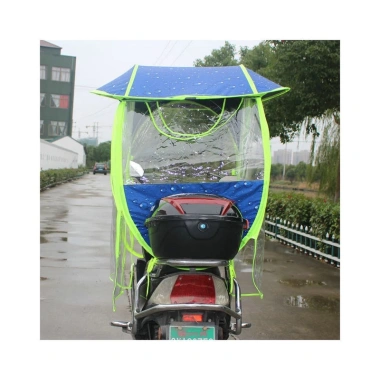 Mái che xe máy di động áo mưa thời trang, chống mưa nắng, mở linh động khóa kéo 239.000₫ 6