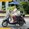 Mái che xe máy di động áo mưa thời trang, chống mưa nắng, mở linh động khóa kéo 239.000₫ 8