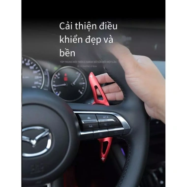 Mái chèo chuyển số Mazda 3 2.020-2.026 - Vô lăng chuyên dụng, giá ưu đãi 572k 8 Mái chèo chuyển số Mazda 3 2.020-2.026 - Vô lăng chuyên dụng, giá ưu đãi 572k 8