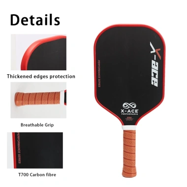 Mái Chèo Pickleball X-ace Sweet Spot Trainer – Vợt lõi 16mm tổ ong, tay cầm chống trượt, sợi Carbon T700, giảm giá 695.985₫