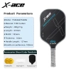 Mái Chèo Pickleball X-ace Sweet Spot Trainer – Vợt lõi 16mm tổ ong, tay cầm chống trượt, sợi Carbon T700, giảm giá 695.985₫ 7