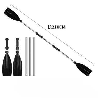 Mái chèo thuyền Kayak WEETW nhôm - chống xoắn, tháo rời, dày bền, 222.200₫